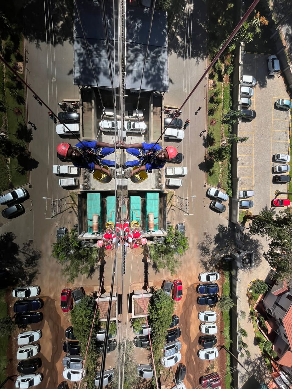 Work at heights cleaning and maintenance